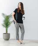 【汗染みの目立ちにくいTシャツ ZEROSTAIN/ゼロステイン】ロールカフラウンドヘムTシャツ レディース 汗染み防止 撥水加工 多機能 zo