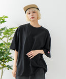 【SAVIER/サビアー】×【ZERO STAIN/ゼロステイン】コラボ Vガセット クルーネック Tシャツ