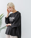 8分袖裾 ラウンド Tシャツ CONVERSE コンバース
