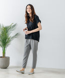 【汗染みの目立ちにくいTシャツ ZEROSTAIN/ゼロステイン】ロールカフラウンドヘムTシャツ レディース 汗染み防止 撥水加工 多機能 zo