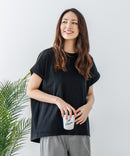 【汗染みの目立ちにくいTシャツ ZEROSTAIN/ゼロステイン】ロールカフラウンドヘムTシャツ レディース 汗染み防止 撥水加工 多機能 zo