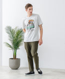 ZEROSTAIN プリントTシャツ 汗染みの目立ちにくいTシャツ 防汚 UVカット ワーゲンバスライク フィッシング 釣り トラウト