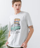 ZEROSTAIN プリントTシャツ 汗染みの目立ちにくいTシャツ 防汚 UVカット ワーゲンバスライク フィッシング 釣り トラウト