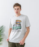 ZEROSTAIN プリントTシャツ 汗染みの目立ちにくいTシャツ 防汚 UVカット ワーゲンバスライク フィッシング 釣り トラウト