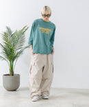 8分袖裾 ラウンド Tシャツ CONVERSE コンバース