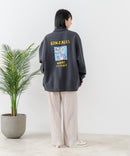 【(What it isNt)ART BY MARKGONZALES / (ワットイットイズント) アートバイ マークゴンザレス 】バックプリントハーフジップ