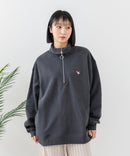 【(What it isNt)ART BY MARKGONZALES / (ワットイットイズント) アートバイ マークゴンザレス 】バックプリントハーフジップ