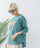 8分袖裾 ラウンド Tシャツ CONVERSE コンバース