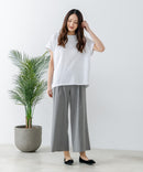 【汗染みの目立ちにくいTシャツ ZEROSTAIN/ゼロステイン】ロールカフラウンドヘムTシャツ レディース 汗染み防止 撥水加工 多機能 zo