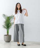 【汗染みの目立ちにくいTシャツ ZEROSTAIN/ゼロステイン】ロールカフラウンドヘムTシャツ レディース 汗染み防止 撥水加工 多機能 zo