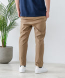 快適!スーパーストレッチイージーパンツ イージーケア 接触冷感 前開き ウエストゴム UVカット【Blue Standard:ブルースタンダード】