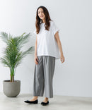 【汗染みの目立ちにくいTシャツ ZEROSTAIN/ゼロステイン】ロールカフラウンドヘムTシャツ レディース 汗染み防止 撥水加工 多機能 zo