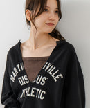 【DISCUS/ディスカス】スキッパー Uネック スウェットトレーナー