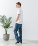 ZEROSTAIN 胸ポケット 刺繍Tシャツ 汗染みの目立ちにくいTシャツ 防汚 UVカット アニマル おじさん ビール アメ車