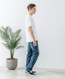 ZEROSTAIN 胸ポケット 刺繍Tシャツ 汗染みの目立ちにくいTシャツ 防汚 UVカット アニマル おじさん ビール アメ車