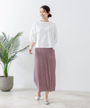 5分袖 刺繍バルーンスリーブTシャツ【C17/シーセブンティーン】