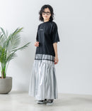 【CONVERSE/コンバース】チュールレイヤード Tシャツ zo