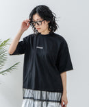 【CONVERSE/コンバース】チュールレイヤード Tシャツ zo