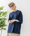 【SAVIER/サビアー】×【ZERO STAIN/ゼロステイン】コラボ Vガセット クルーネック Tシャツ