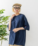 【SAVIER/サビアー】×【ZERO STAIN/ゼロステイン】コラボ Vガセット クルーネック Tシャツ