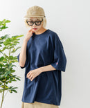 【SAVIER/サビアー】×【ZERO STAIN/ゼロステイン】コラボ Vガセット クルーネック Tシャツ