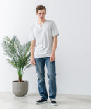 ZEROSTAIN キーネック Tシャツ 防汚 UVカット 汗染みの目立ちにくいTシャツ