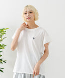 リラックスフィットワンポイント刺繍フレンチスリーブ Tシャツ 【U.S. POLO ASSN./ユーエスポロアッスン】