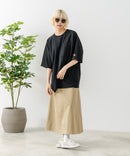 【SAVIER/サビアー】×【ZERO STAIN/ゼロステイン】コラボ ラグランスリーブ ポケット付 Tシャツ