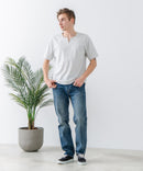 ZEROSTAIN キーネック Tシャツ 防汚 UVカット 汗染みの目立ちにくいTシャツ