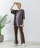 【DISCUS/ディスカス×Warner/ワーナー】グラフィックプリント半袖Tシャツ グレムリン zo