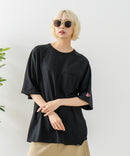 【SAVIER/サビアー】×【ZERO STAIN/ゼロステイン】コラボ ラグランスリーブ ポケット付 Tシャツ