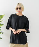 【SAVIER/サビアー】×【ZERO STAIN/ゼロステイン】コラボ ラグランスリーブ ポケット付 Tシャツ