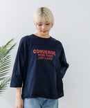 8分袖裾 ラウンド Tシャツ CONVERSE コンバース