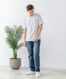 ZEROSTAIN 胸ポケット 刺繍Tシャツ 汗染みの目立ちにくいTシャツ 防汚 UVカット アニマル おじさん ビール アメ車