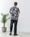 カットジョーゼット タックイージーパンツ 吸水速乾 接触冷感 ストレッチ 軽量 イージーケア UVカット BLUE STANDARD ブルースタンダード