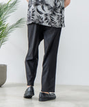 カットジョーゼット タックイージーパンツ 吸水速乾 接触冷感 ストレッチ 軽量 イージーケア UVカット BLUE STANDARD ブルースタンダード