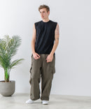 クルーネックノースリーブ 防汚 UVカット	【汗染みの目立ちにくいTシャツ ZEROSTAIN/ゼロステイン】