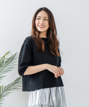 【汗染みの目立ちにくいTシャツ ZEROSTAIN/ゼロステイン】バルーン袖Tシャツ レディース 撥水・汗染み防止 多機能Tシャツ zo