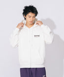 THRASHER スラッシャー 裏起毛 胸刺繍 フード刺繍 フルジップフーディー ジップパーカー