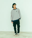 【brknhome/ブロークンホーム】リンガー スウェット シャツ トレーナー