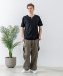 ZEROSTAIN キーネック Tシャツ 防汚 UVカット 汗染みの目立ちにくいTシャツ