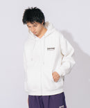 THRASHER スラッシャー 裏起毛 胸刺繍 フード刺繍 フルジップフーディー ジップパーカー