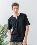 ZEROSTAIN キーネック Tシャツ 防汚 UVカット 汗染みの目立ちにくいTシャツ