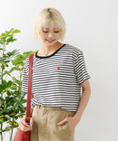 ブランドロゴワンポイント刺繍Tシャツ【U.S. POLO ASSN./ユーエスポロアッスン】