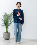 【CONVERSE/コンバース】シューズモチーフワイドスウェット