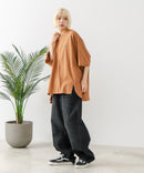 切り替えBIGシャツ【CONVERSE/コンバース】