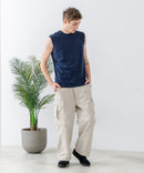 クルーネックノースリーブ 防汚 UVカット	【汗染みの目立ちにくいTシャツ ZEROSTAIN/ゼロステイン】