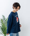 【CONVERSE/コンバース】シューズモチーフワイドスウェット