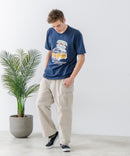 ZEROSTAIN プリントTシャツ 汗染みの目立ちにくいTシャツ 防汚 UVカット ワーゲンバスライク フィッシング 釣り トラウト