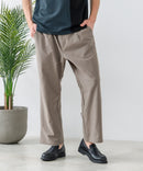 カットジョーゼット タックイージーパンツ 吸水速乾 接触冷感 ストレッチ 軽量 イージーケア UVカット BLUE STANDARD ブルースタンダード